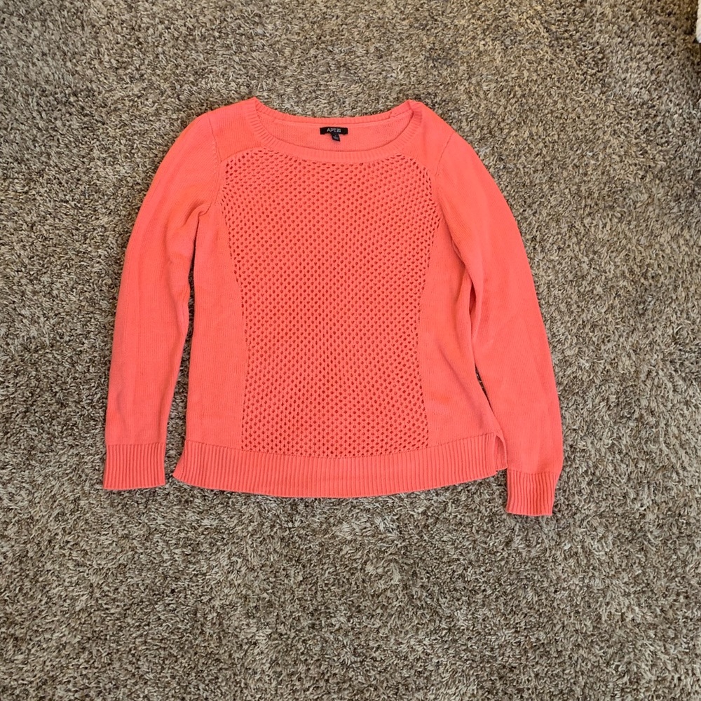 Apt. 9 Women's Coral Sweater.
